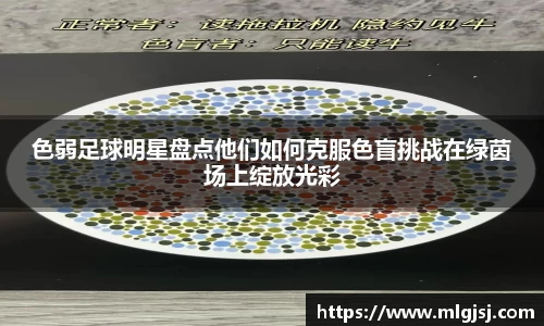 色弱足球明星盘点他们如何克服色盲挑战在绿茵场上绽放光彩